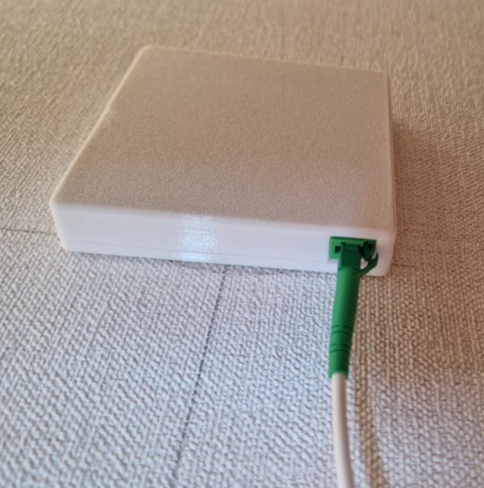 Glass fiber, LC/APC wall box