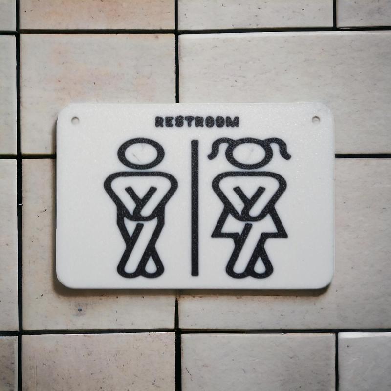 restroom sign