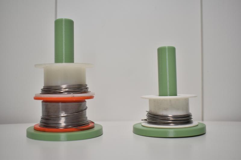 Solder Spool Holder - vertical