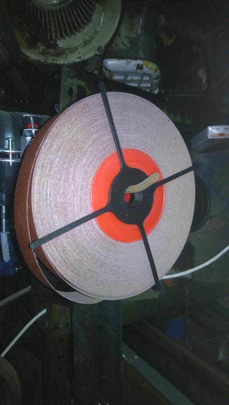 Sandpaper roll Adapter