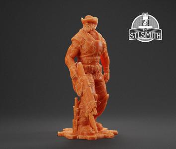 Dizzy Wallin Winter Gears of War OT Miniature STL