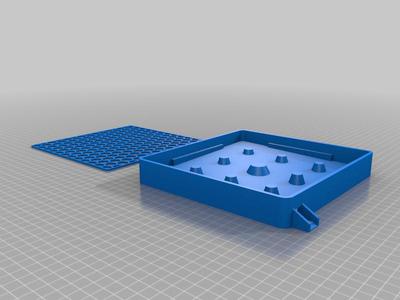 Parametric Sponge Holder (with supports + accessories)
