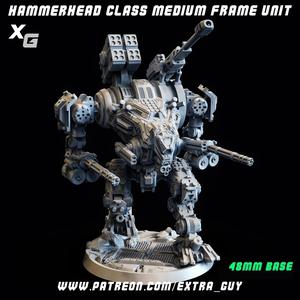 HammerHead Class Medium Frame 48mm base 3DPrintable