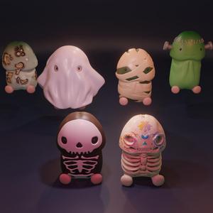 COLLECTION OCHINCHIN CUTE FIGURE HALLOWEEN / PENIS CUTE FIGURE HALLOWEEN T7 / UR