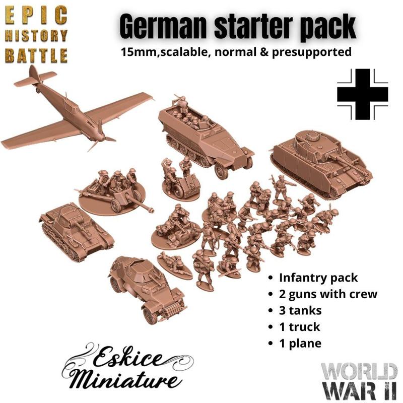 Starter german WW2 - 15mm for EHB