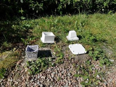 Recycled cardboard pot mold   