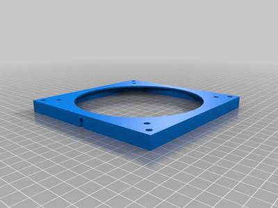 140mm to slim (15mm) 120mm radiator embed fan bracket