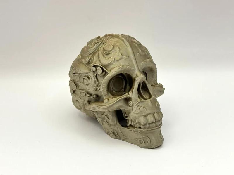 Funky Ornamental Skull   