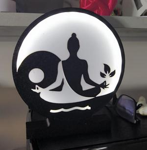 Yoga Beauty Center Meditation Light Box