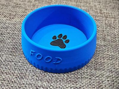 Simple dog bowl