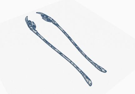 Loki Scepter Pieces