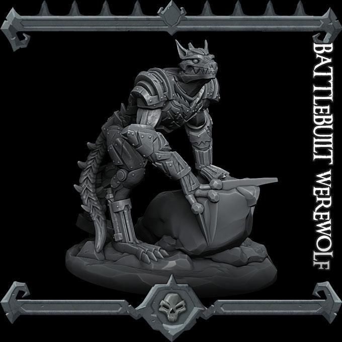 FRONTIERS is Live!  Battlebuilt Werewolf