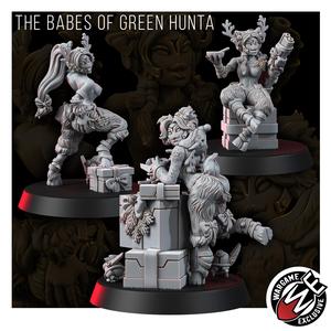 GREATER GOOD THE BABES OF GREEN HUNTA (PIN-UP)