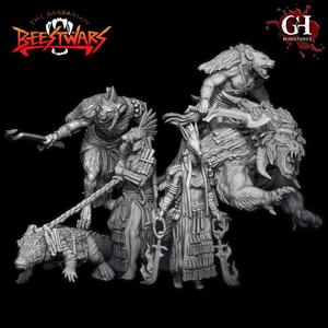 Hyenaman warband 2 (Pre-Supported)