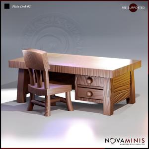 Plain Desk 02