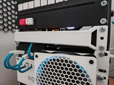 1U Cover 10 inch Rack   