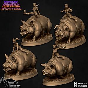 Farmer's Daughters on Prized Hogs