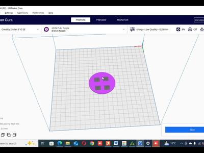 calabartion tool for lazar cutter   