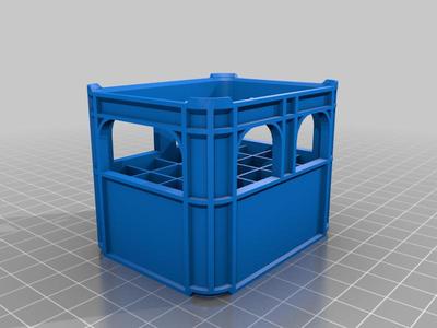 Stackable Blank Battery Beer Case