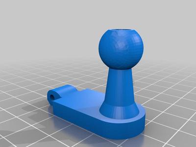 Raspberry Pi camera mount for ball+socket arm