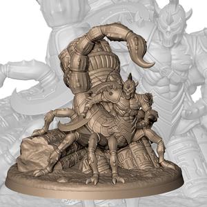 Scorpion warrior