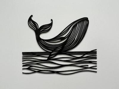 Whale Wall Art #2   