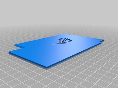 Backplate GPU Asus RTX 2070 Dual mini oc