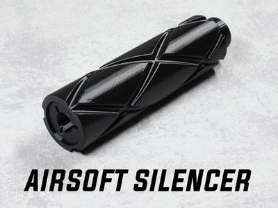 Airsoft threaded silencer 80/120/160 mm
