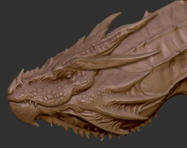 June Dragon bust