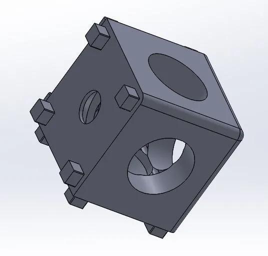Eckverbinder für 30x30 Aluprofile   