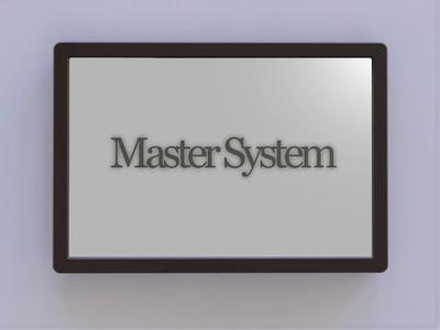Master System Logo Wall Art   