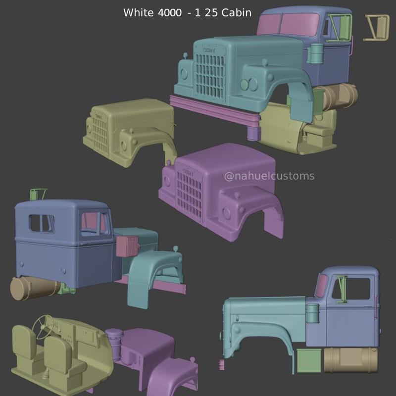 White 4000 - 1 25 Cabin