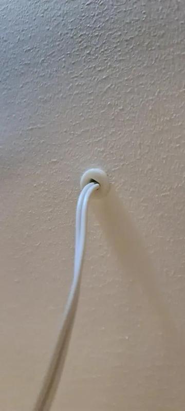 Drywall cable grommet   
