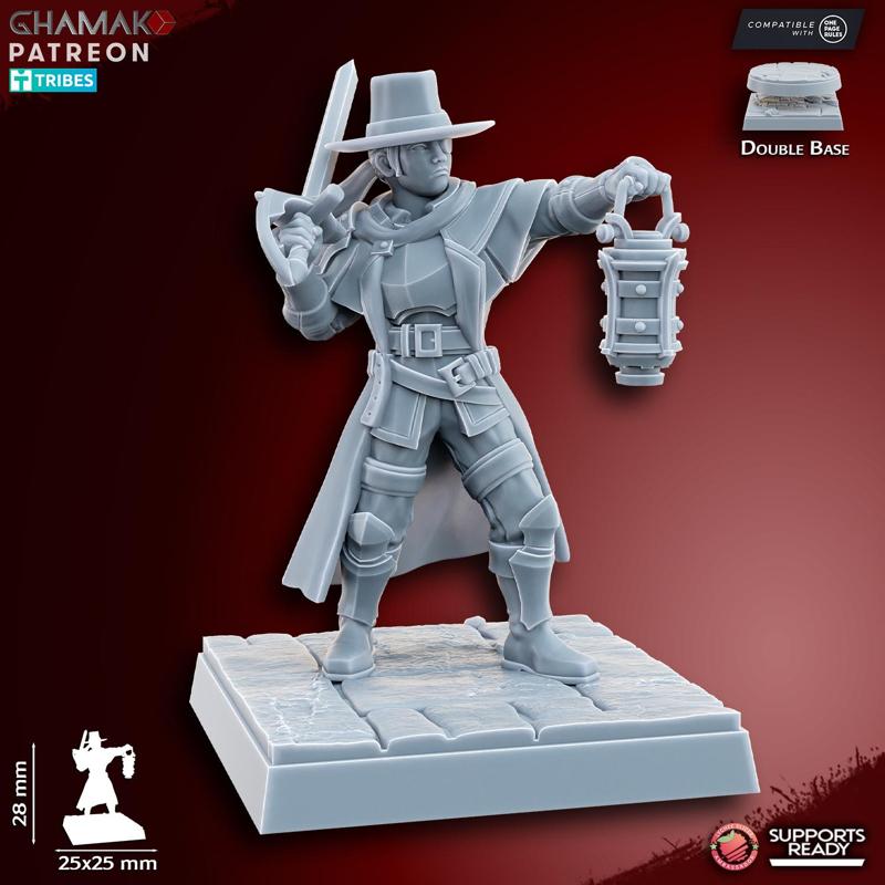 Female Witch hunter hero 2