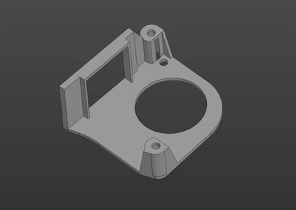 Adapter for fan 60*60*28 for the filament dryer Creality Space Pi DB-03   