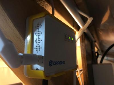 Clip-On Wandhalterung / Wallmount LoraWAN Gateway Dragino LG02