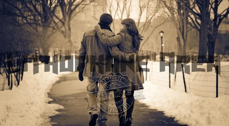 Romantik Çift Lithophane   