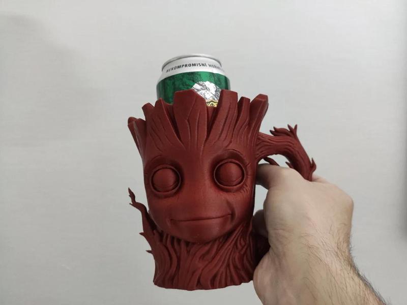 Baby Groot Can Holder / Beer mug   