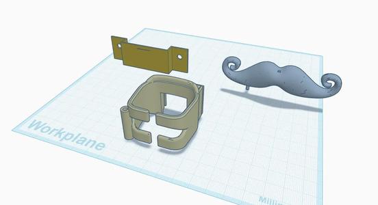 Philips Norelco bodygroom 7000 series mustache holder   