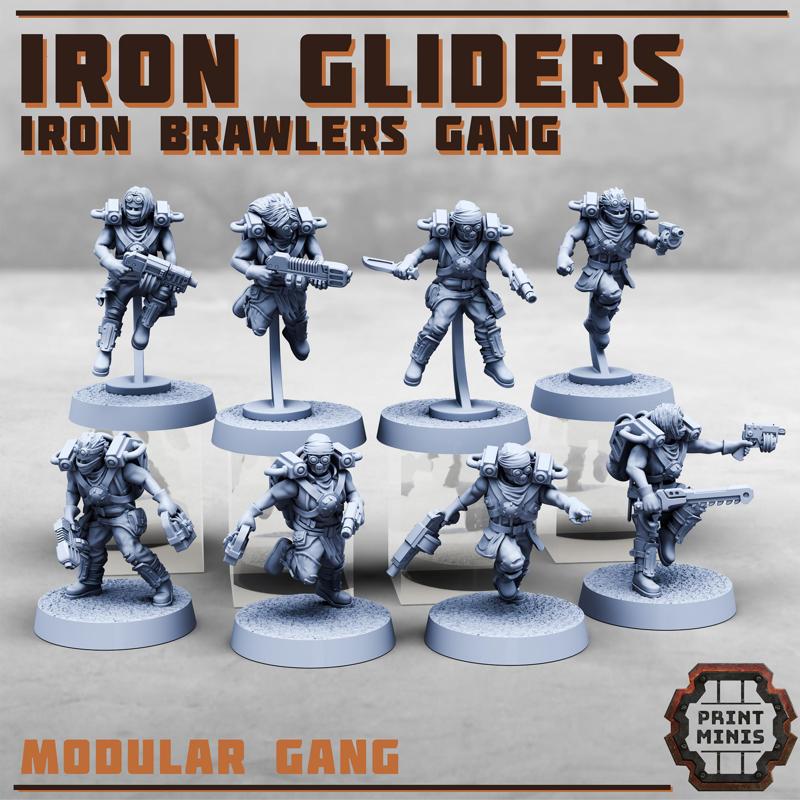 Iron Gliders - Iron Brawlers Gang