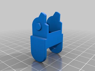 3D Printable Cable Drag Chain 10x15mm - Solidworks