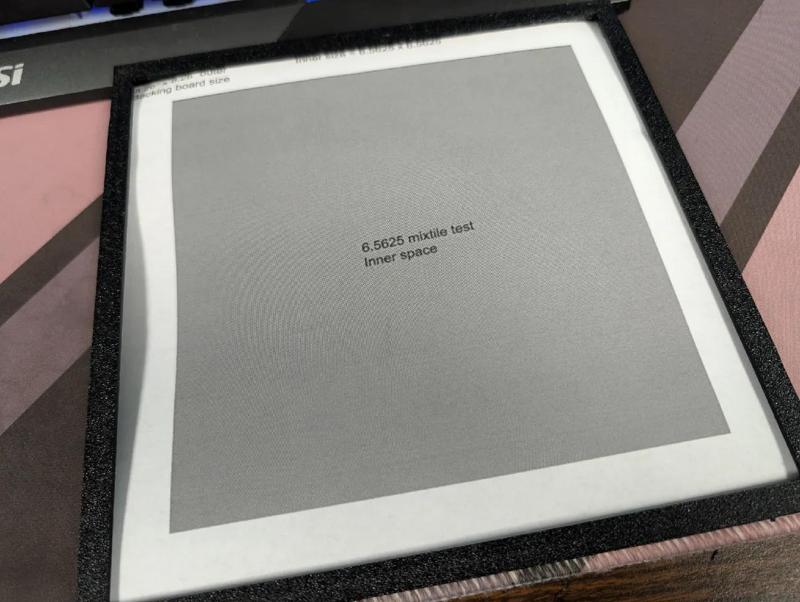 Mixtiles 8x8 all in one frame   