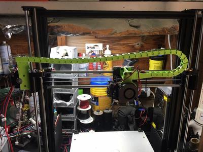 Anet A8 Plus Cable Chain Optimised
