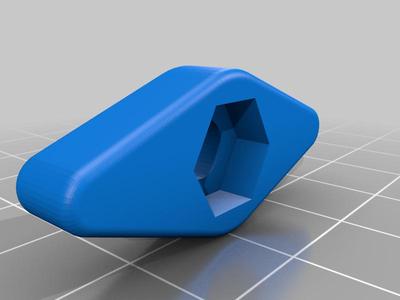 Thumbscrew can be rescaled to any size hex