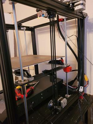 Ender 5 plus Belt Driven Z-Axis Mod