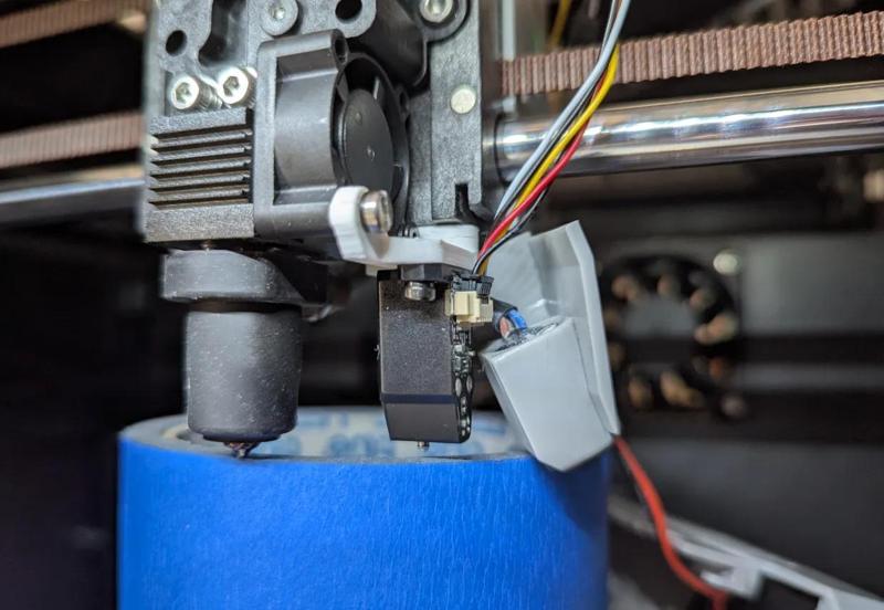 BTT/BIQU microprobe on QIDI Q1 pro   