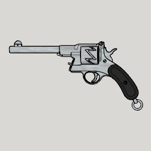 Mauser M1878 Experimental Model .357 Mag (3D Printable Display Gun)