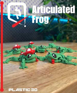 Plastic3D Articulated Frog