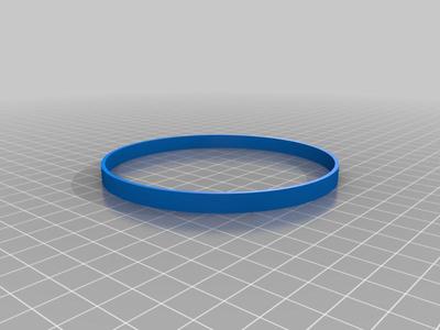 Mirror rings for infinity mirror taillights
