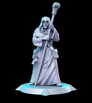 PRE-SUPPORTED Raistlin - 32mm - DnD